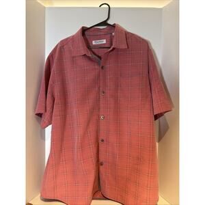 Tommy Bahama Coconut Point Concord Plaid Shirt Men's XL